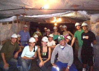 Alunos visitam mina de carvão e usina termelétrica